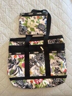 LeSportsac Tote and pouch